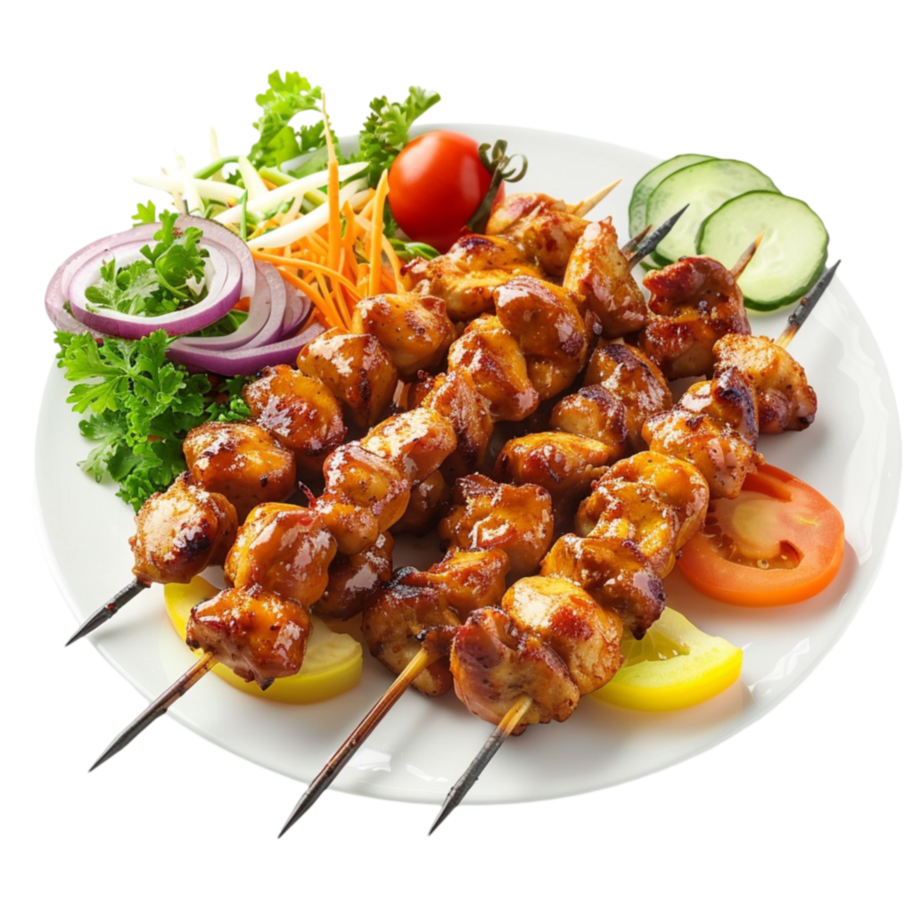 —pngtree—chicken kebabs with grilled vegetables 15965519